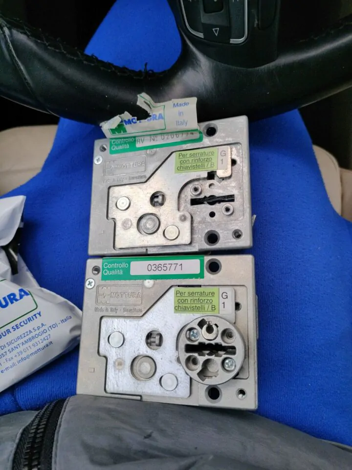 Porte blind&eacute;e Courchevel